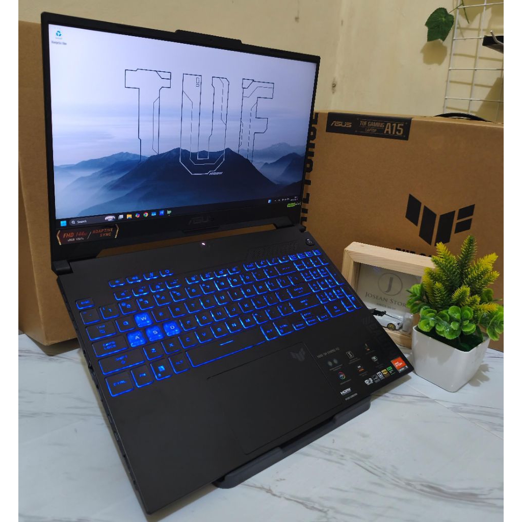 LAPTOP ASUS TUF GAMING A15 FA507XI RYZEN 9 7940HS RTX 4070 8GB RAM 16GB SSD 1TB