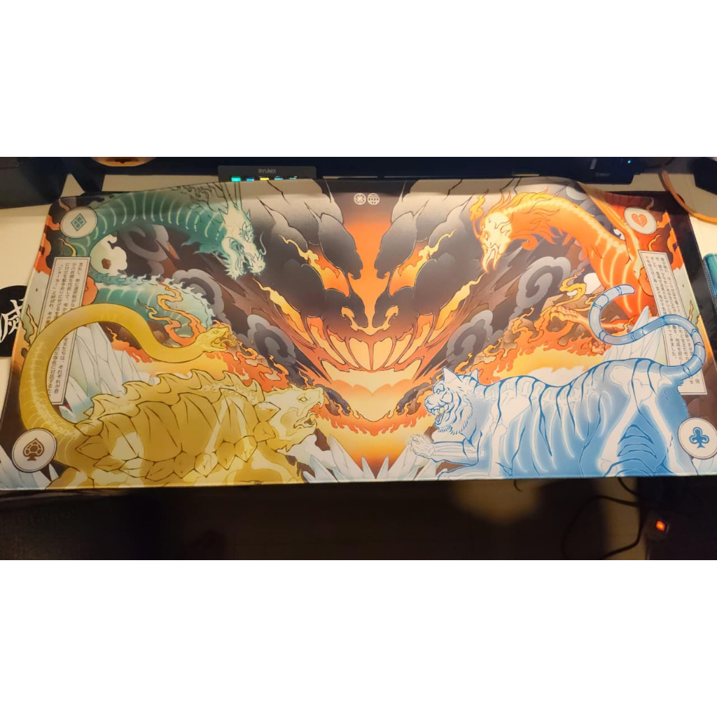 Tenjin Scrollworks x Faith Industries - JOKER Deskmat