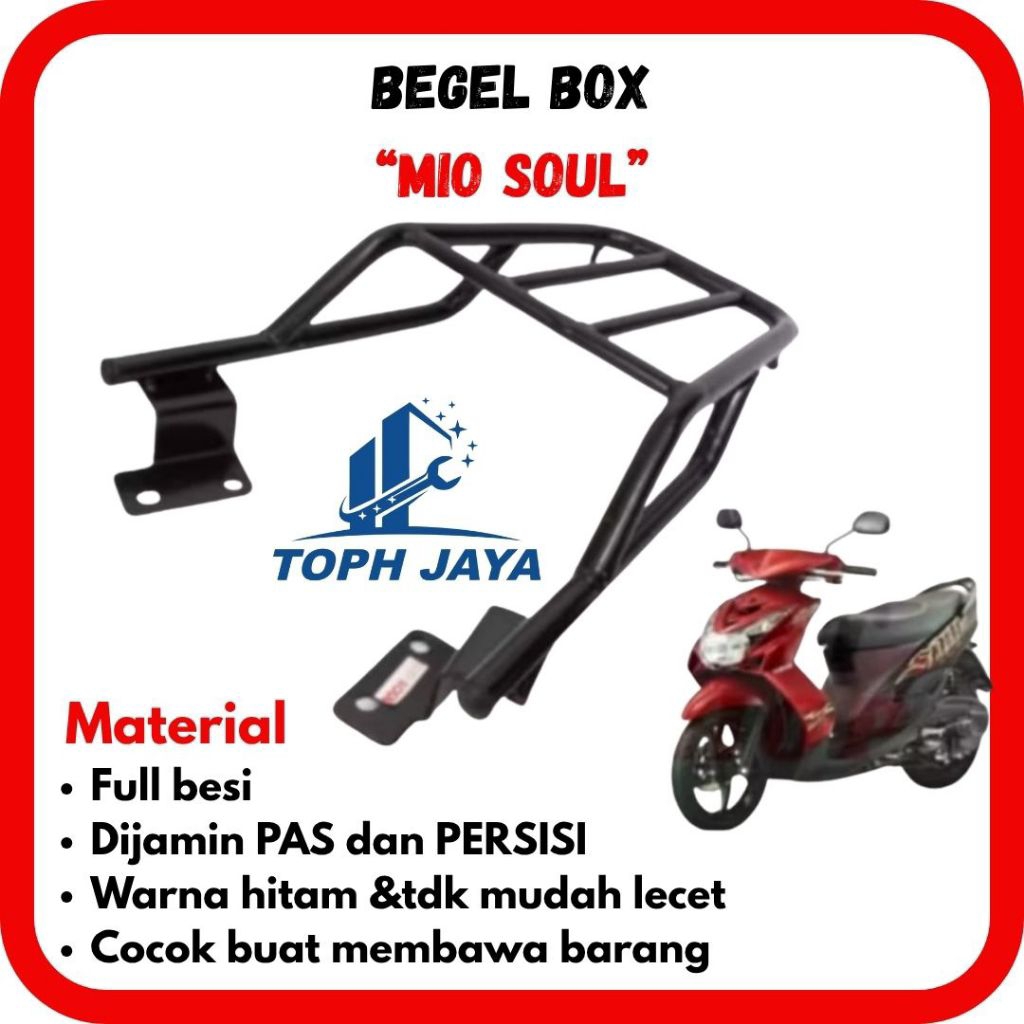 Breket, Behel, Begel Box Motor Yamaha Mio Soul