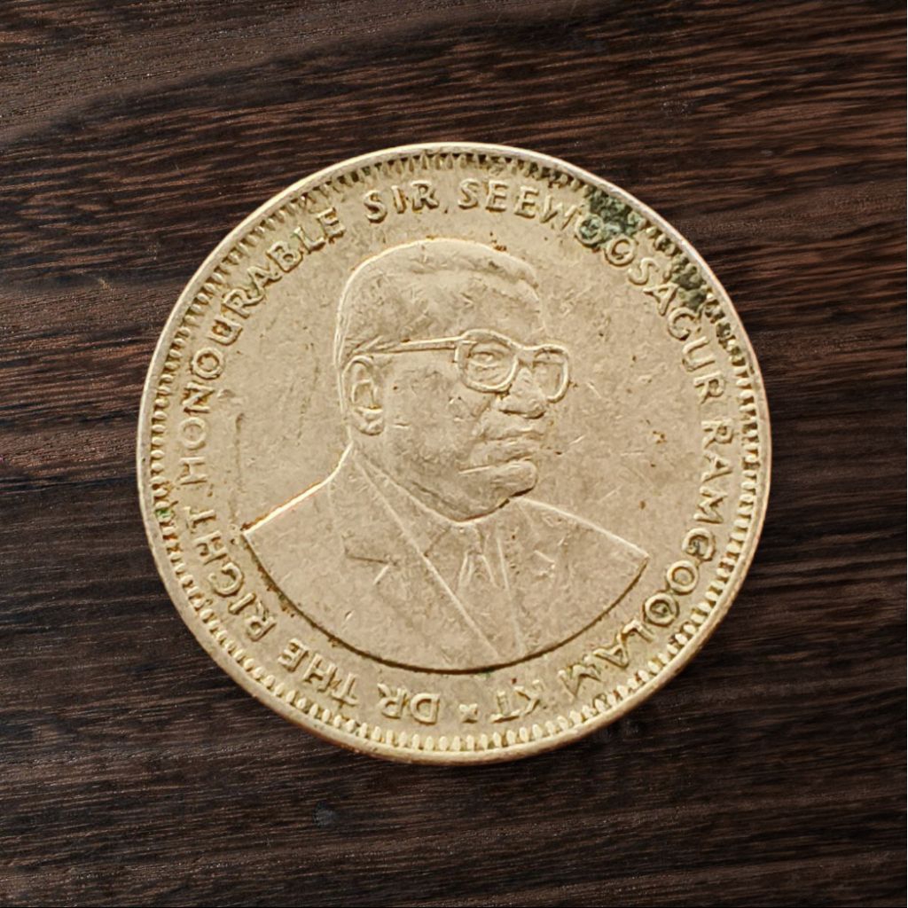 Koin asing Mauritius 1 Rupee