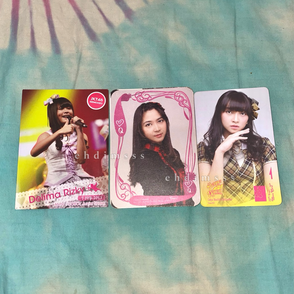 Official Memories Card, Trump Card, dan Music Card JKT48