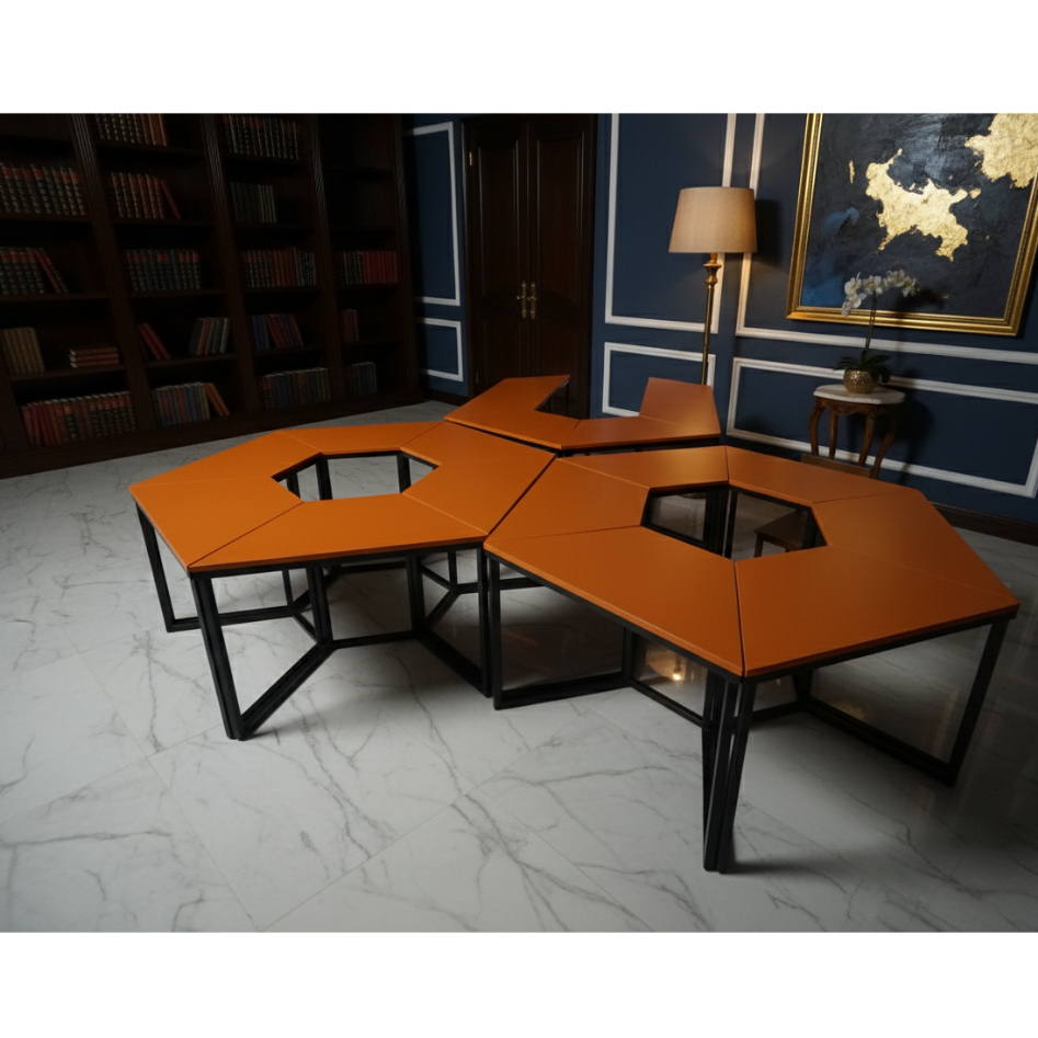 ABR MEJA BESI LAB KOMPUTER ATAU RAPAT SEGI 6