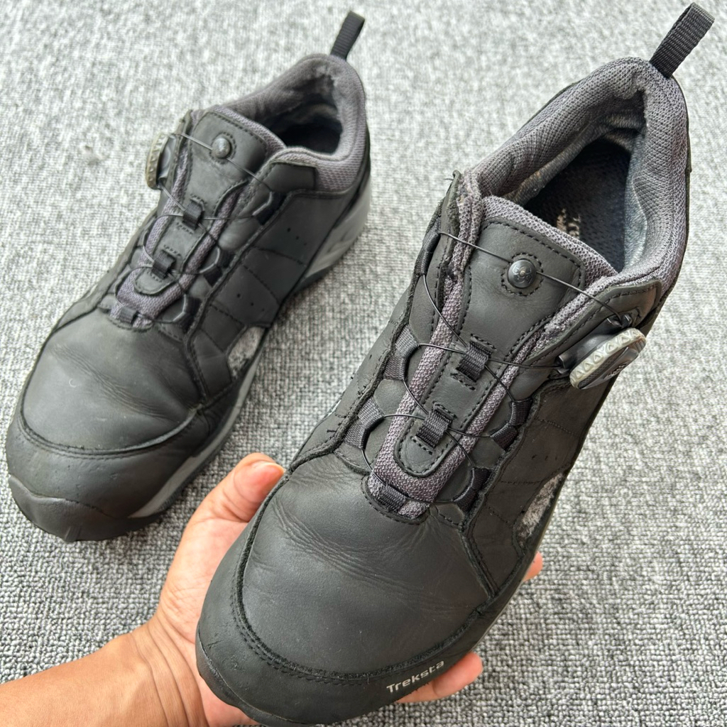 Sepatu Hiking Treksta GTX Edition BOA System Preloved Size 44.5 Insole 28.5 cm