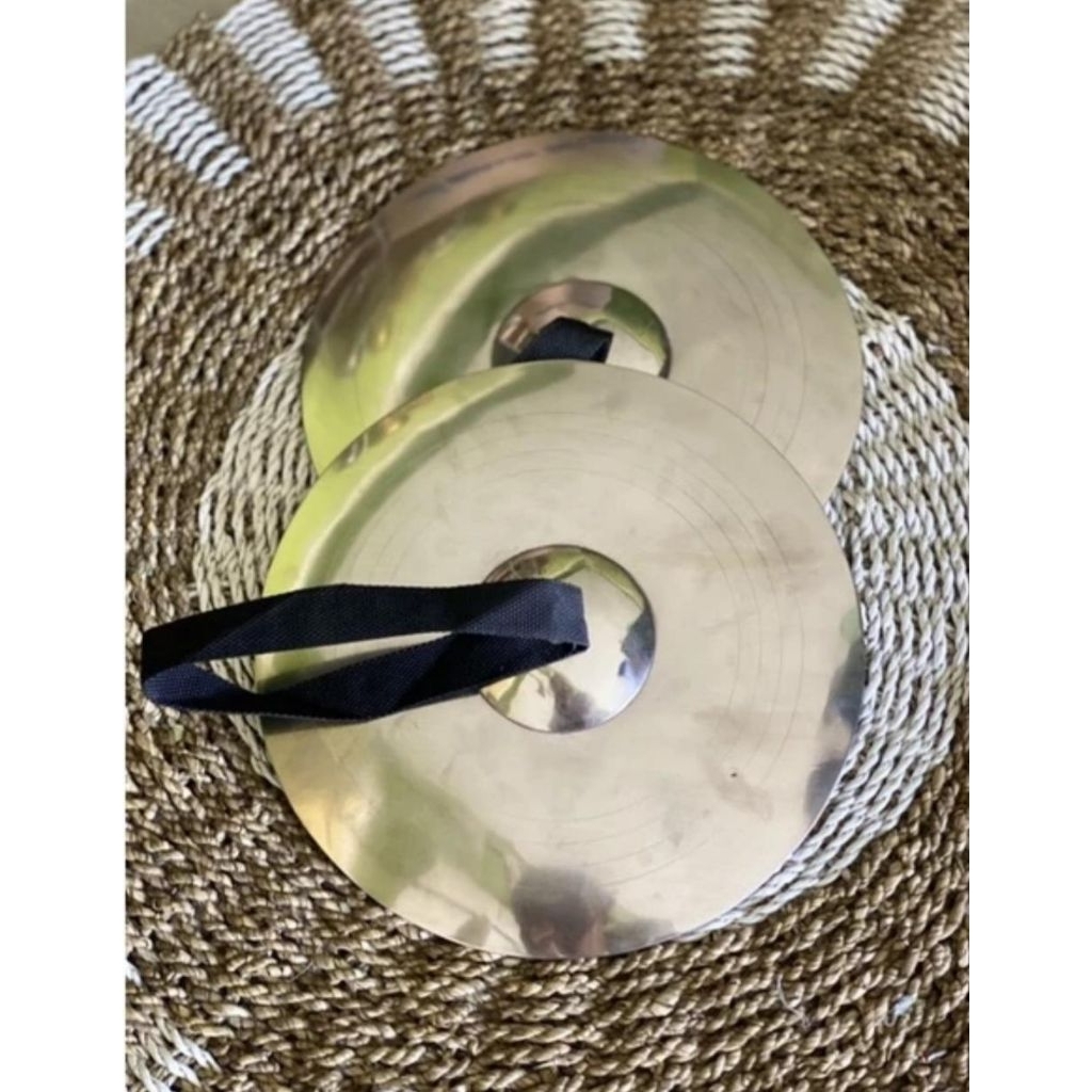 Simbal Cymbal 10inch TK Merchingband Drumband Simbal Tangan Murah - Cymbal Barongsai