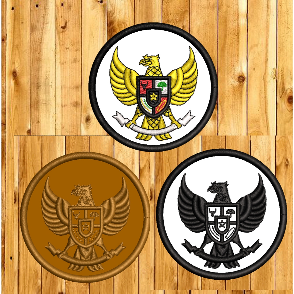 LOGO GARUDA BORDIR Timbul 3D