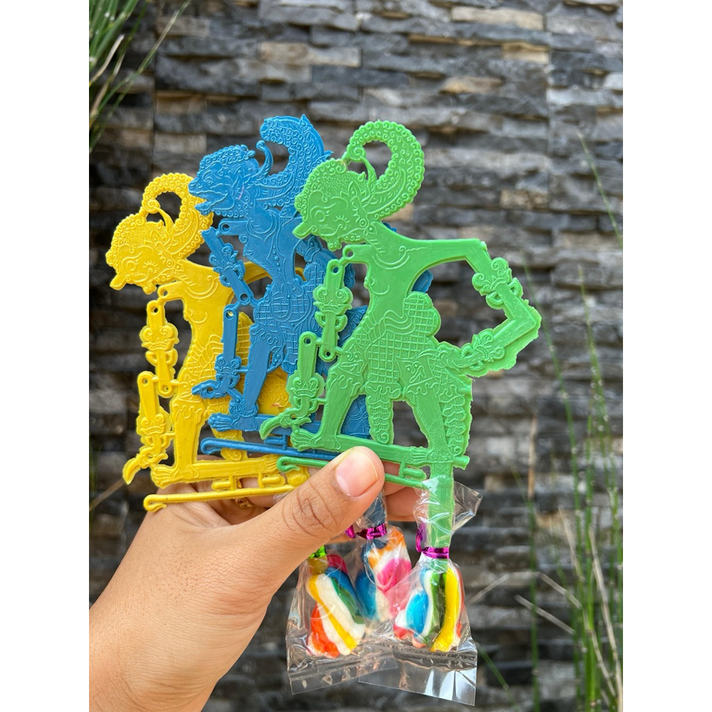 Lolipop Berhadiah Wayang isi 20 Pcs Nggraming Candy