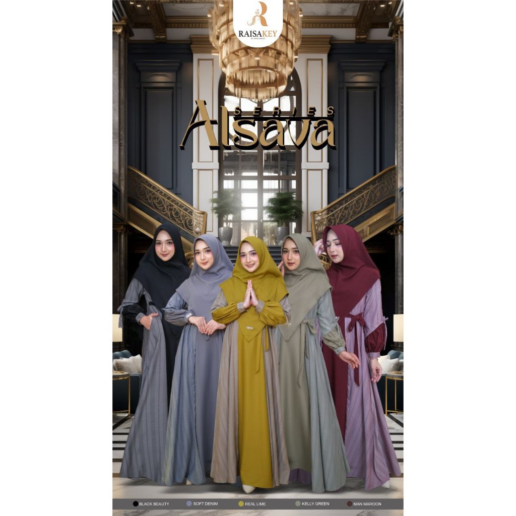 ALSAVA gamis dewasa by Raisakey