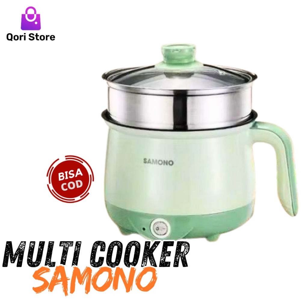 Qori Store - Samono Multi Cooker SW-DG01P / Panci Listrik Serbaguna / Samono Panci Listrik