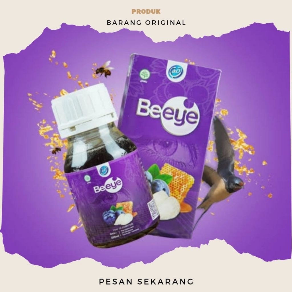 Madu Beeye Original Herbal Mata Minus & Silinder Rabun