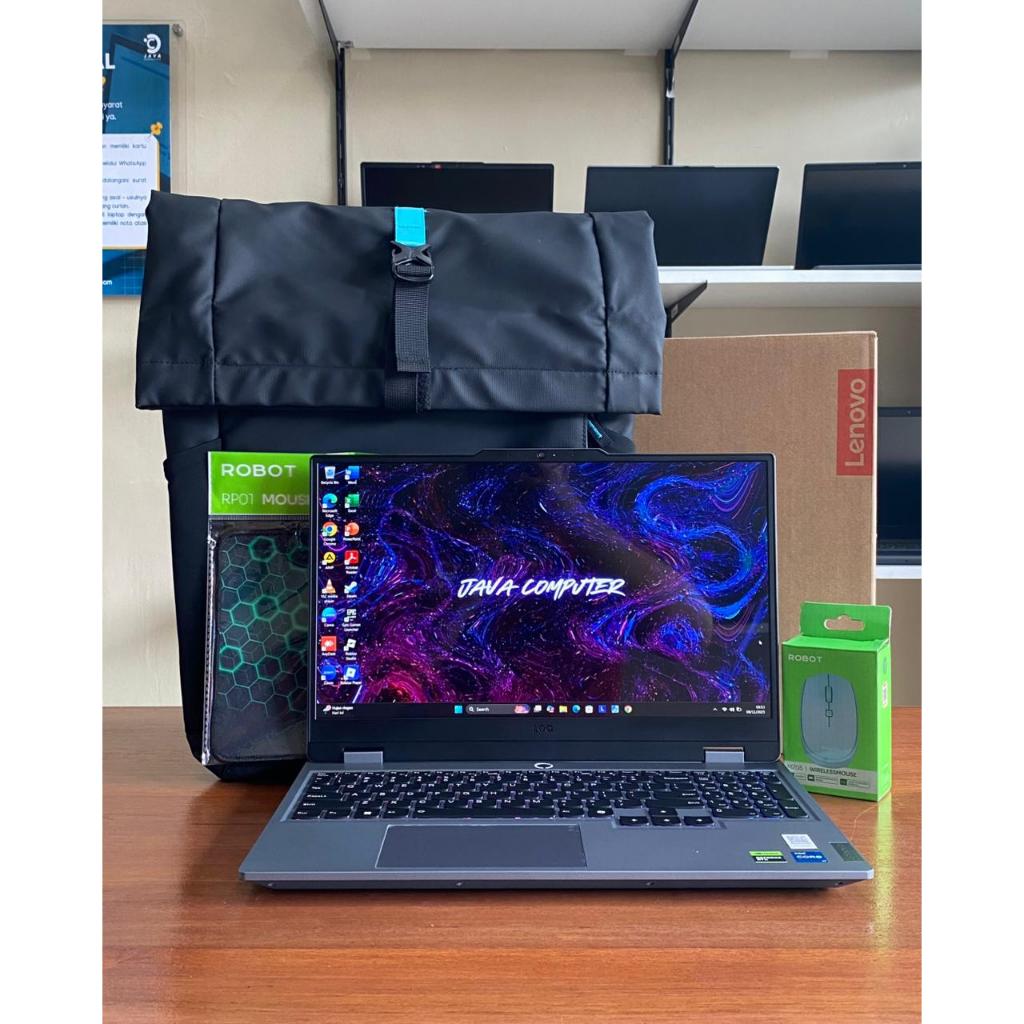 Lenovo LOQ 15IRX9 Intel Core i7-13650HX RAM 20GB DDR5 SSD 512GB RTX4050 Seken Like New