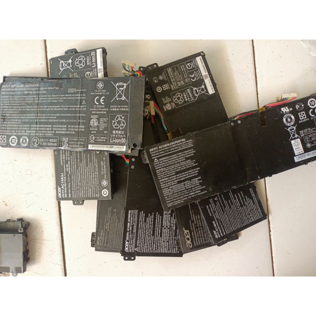 baterai laptop acer bahan