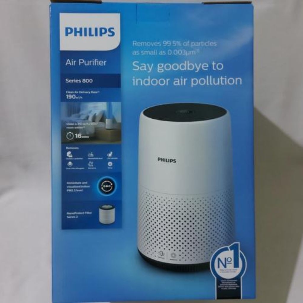PHILIPS Air Purifier AC0820/20 Philips Air Purifier 800 Series (Resmi)