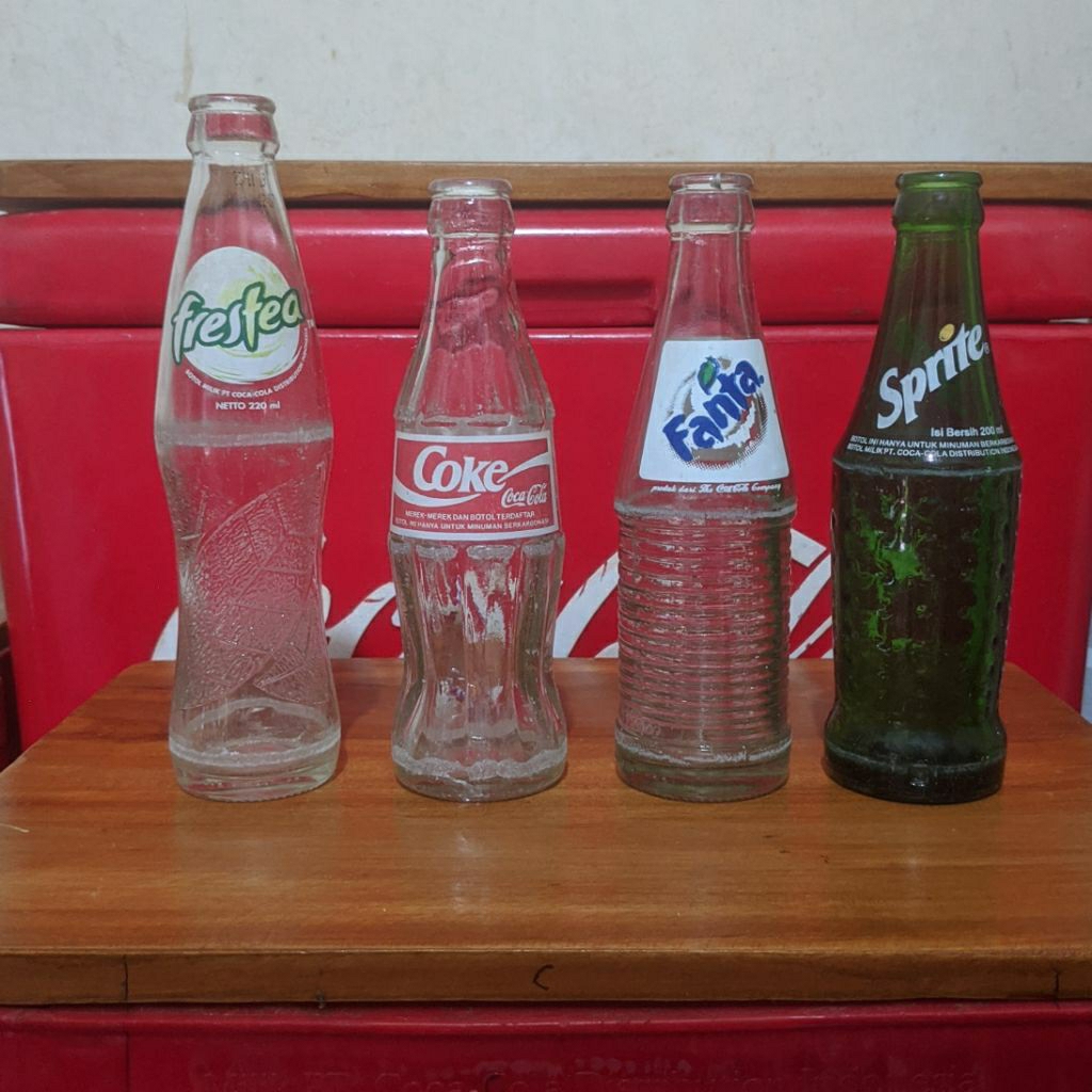 BOTOL COCACOLA FANTA SPRITE FRESTEA | BOTOL BEKAS COCACOLA FANTA SPRITE FRESTEA