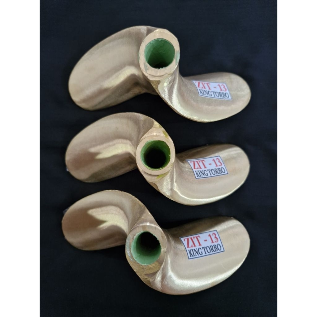 Kipas Perahu Balap ZIT King 13 Torbo Kuningan
