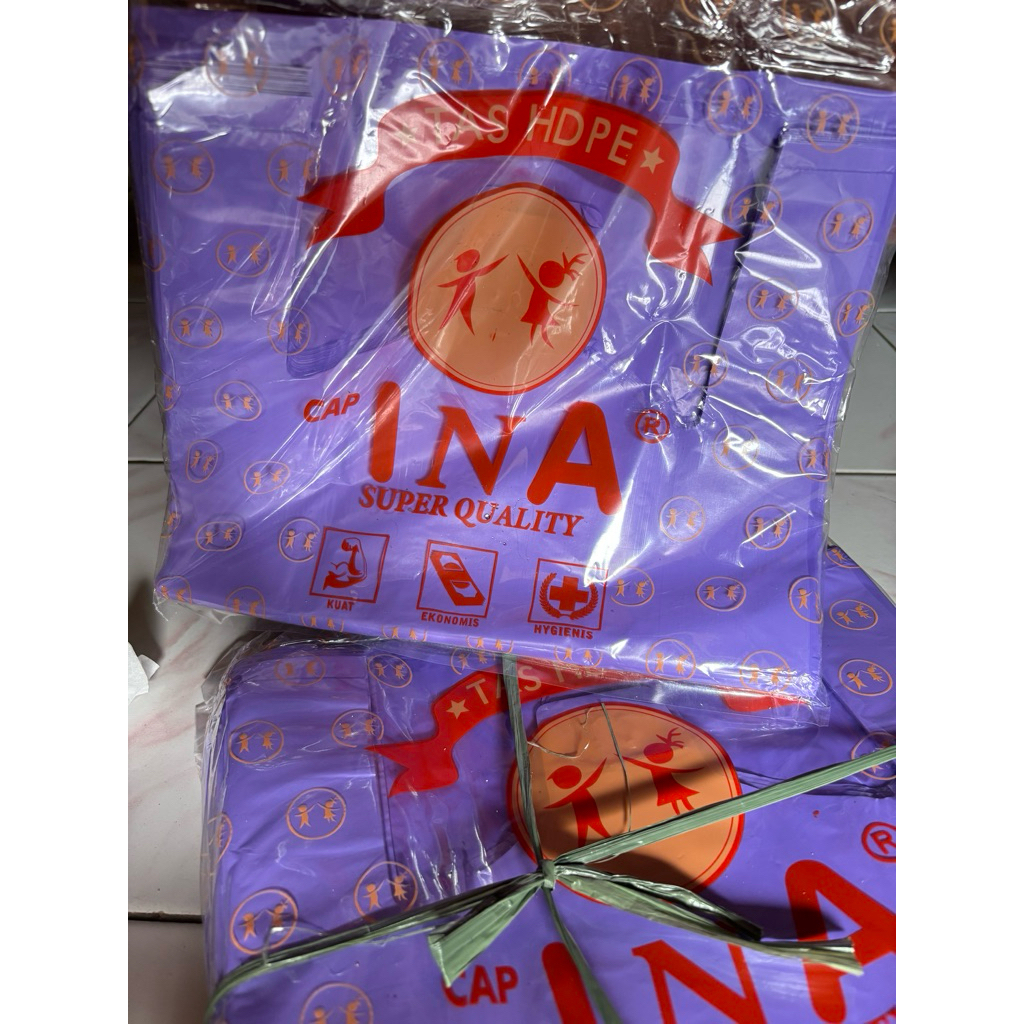 Kantong Plastik Kresek Warna Ungu