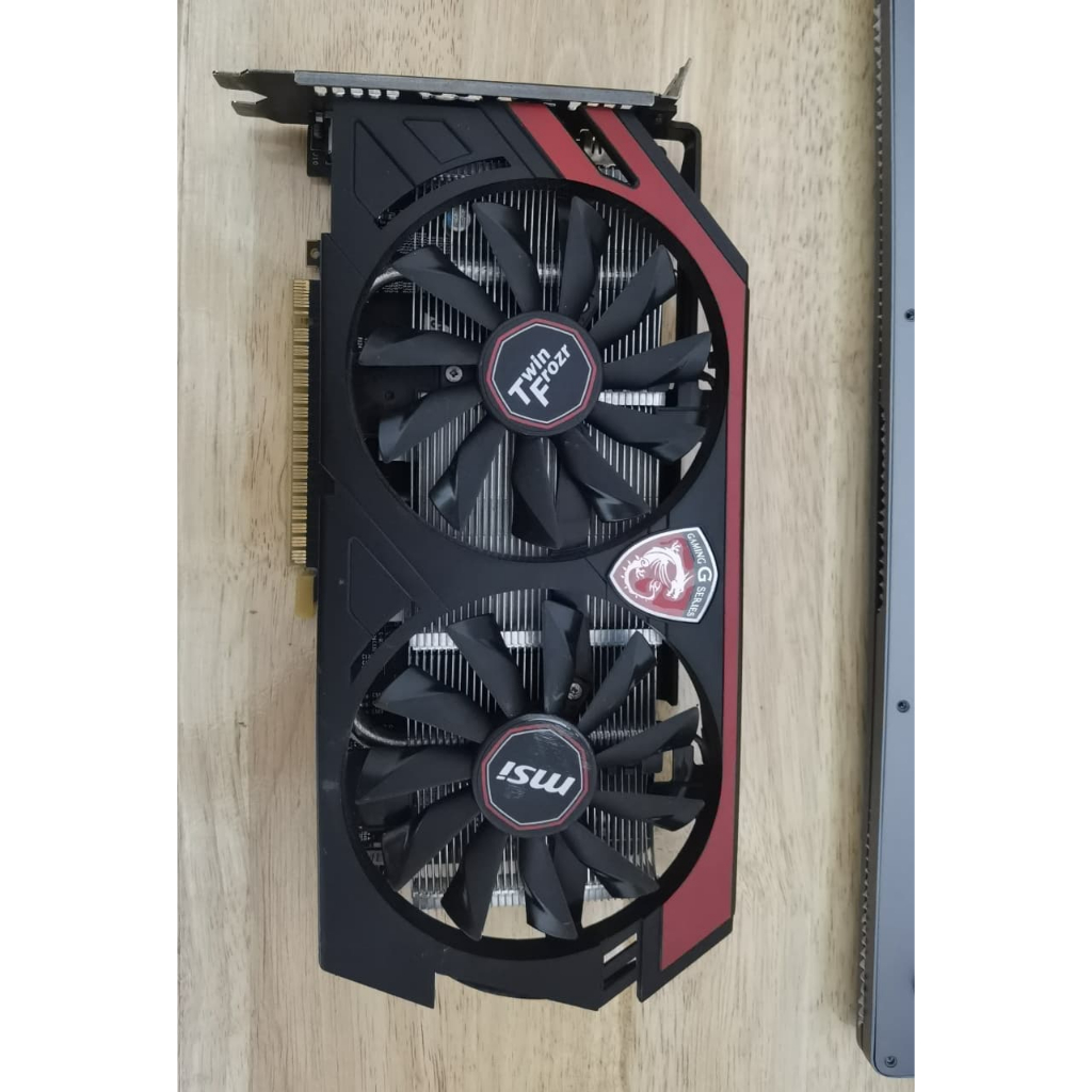 GTX 750Ti 2GB GDDR5 MSI Twinfrozen Bekas Pribadi No Pin Connector