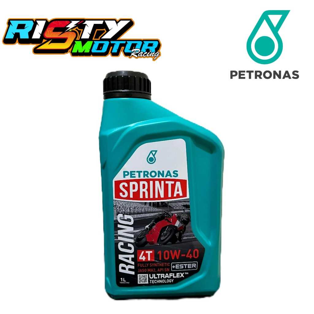 Petronas Sprinta Racing 10W40 1 +Ester Fully Synthetic / Oli Petronas Sprinta Racing