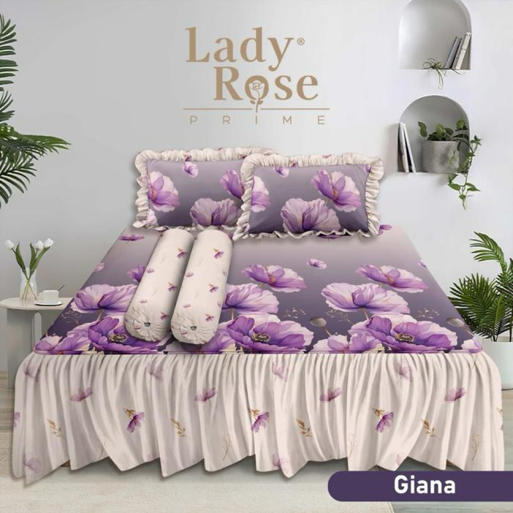 Sprei rumbai Lady Rose king 180x200 | Lady Rose Prime
