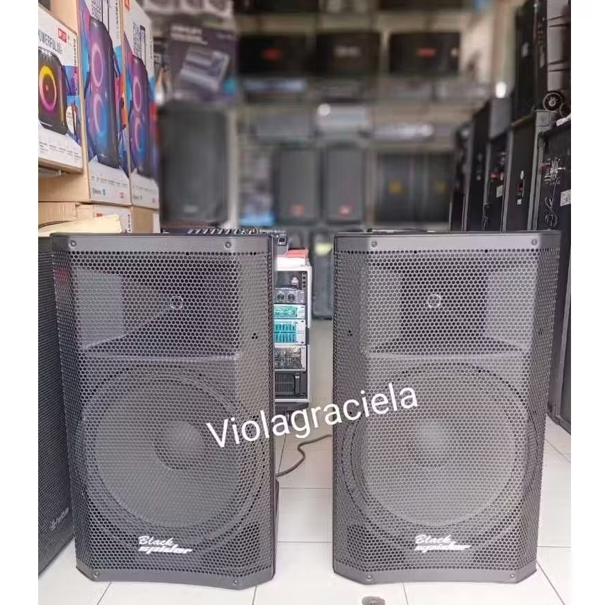 SPEAKER BLACK SPIDER GT15 15 inch AKTIF PASIF GT 15 ORIGINAL