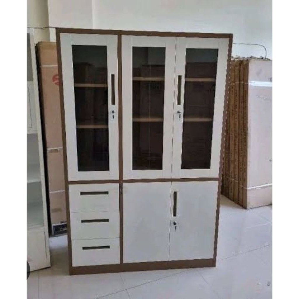 Lemari Arsip Besi 3 Pintu Murah