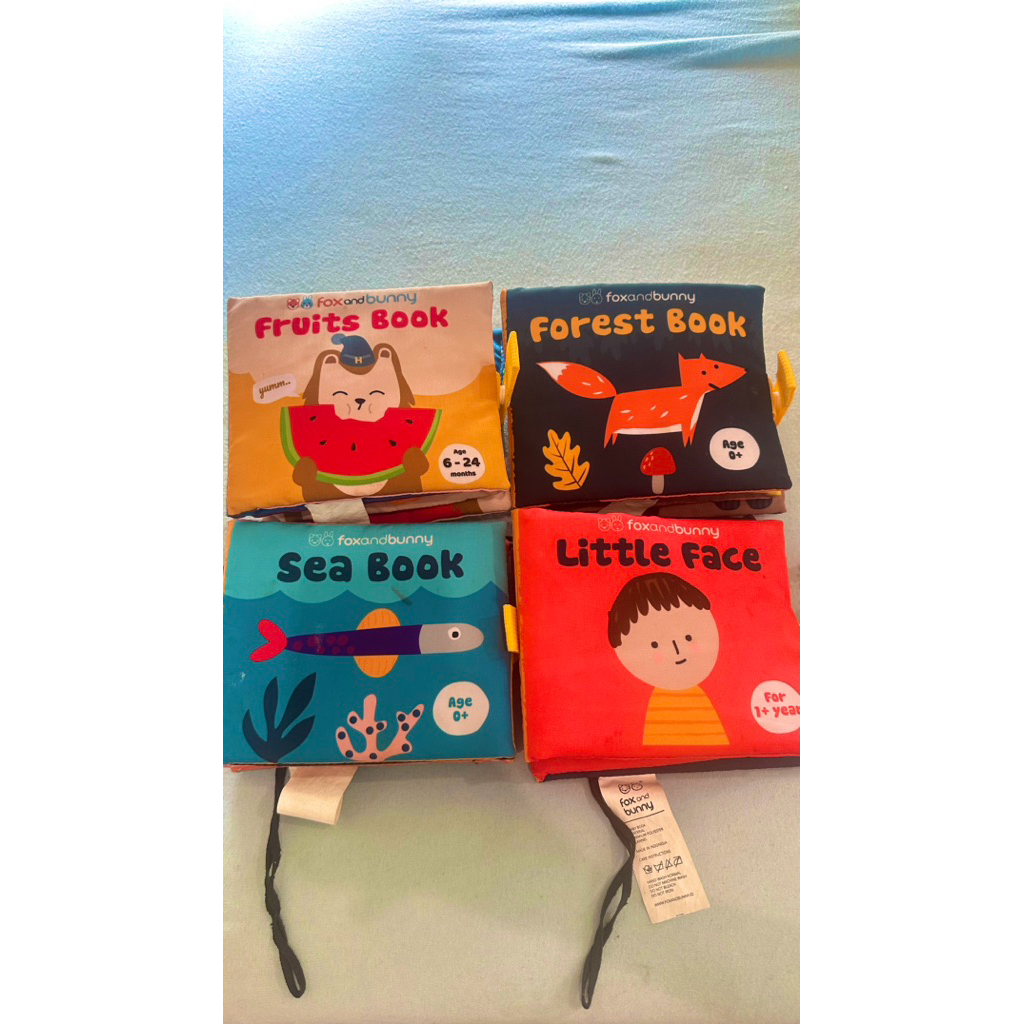 SOFT BOOK - Fox and Bunny PRELOVED