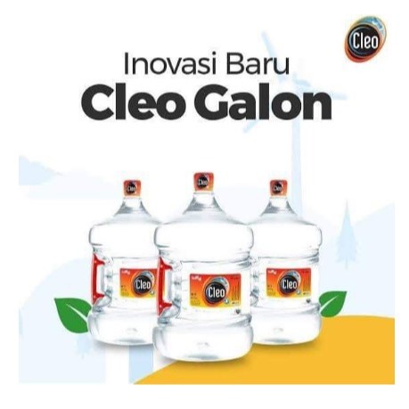 CLEO GALON + ISI 19L HARGA  /GALON