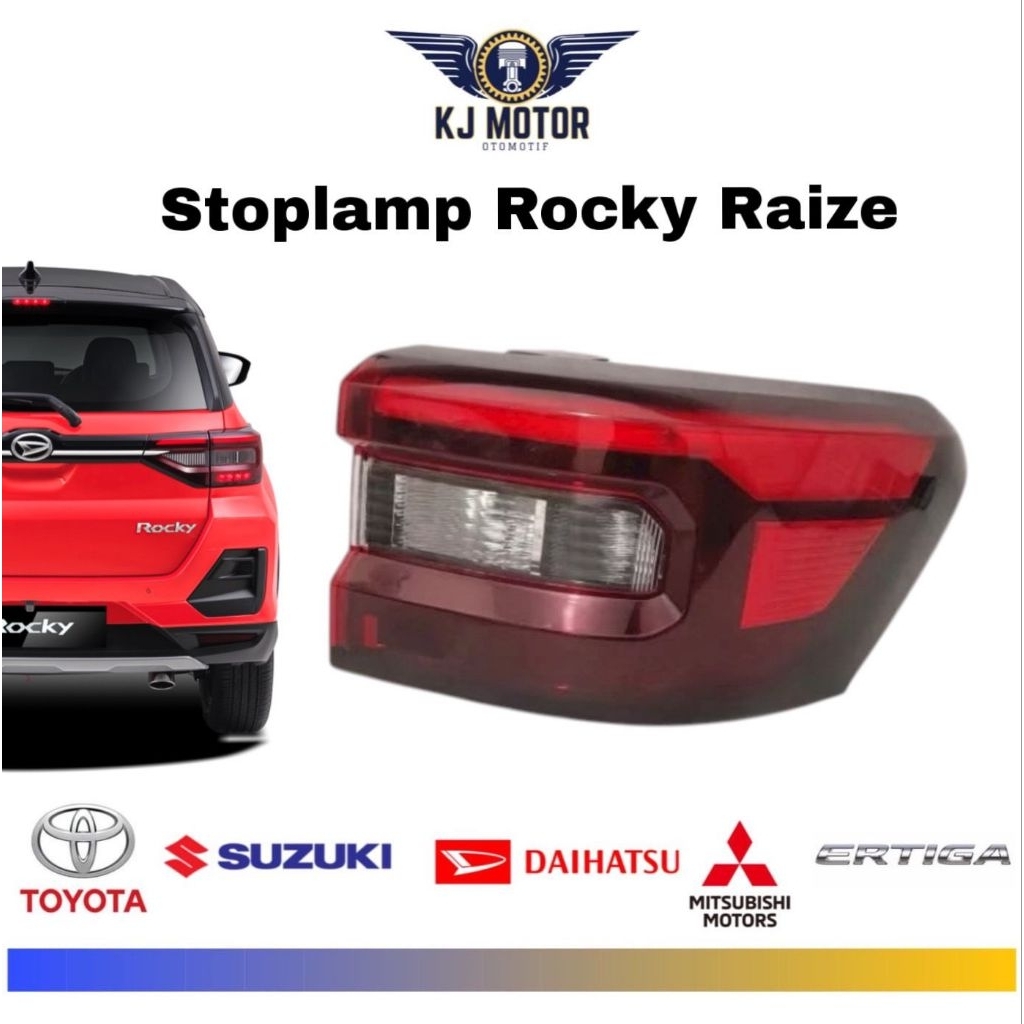 ￼Stoplamp Lampu Belakang RAIZE Stoplamp ROCKY ORIGINAL lampu belakang Rocky Raize