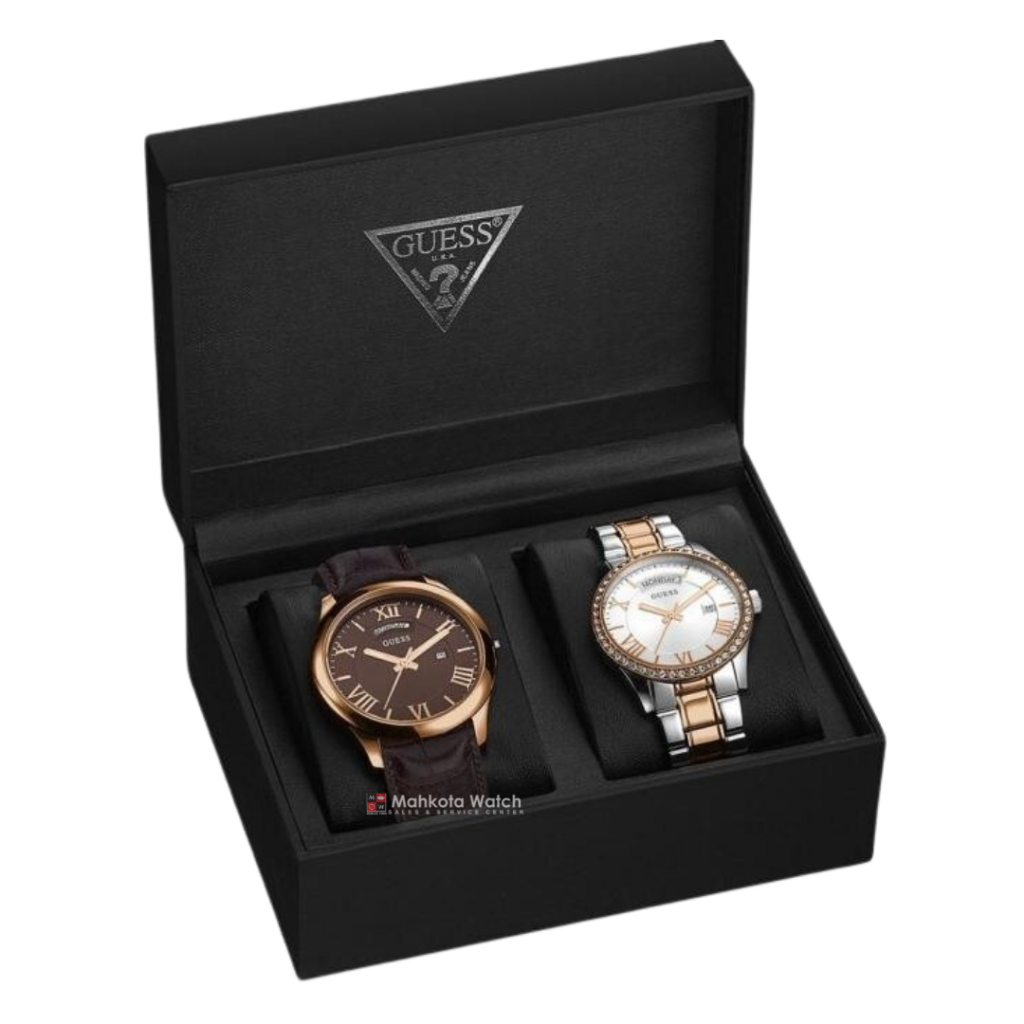 JAM TANGAN COUPLE GUESS GWW0748P1 ORIGINAL