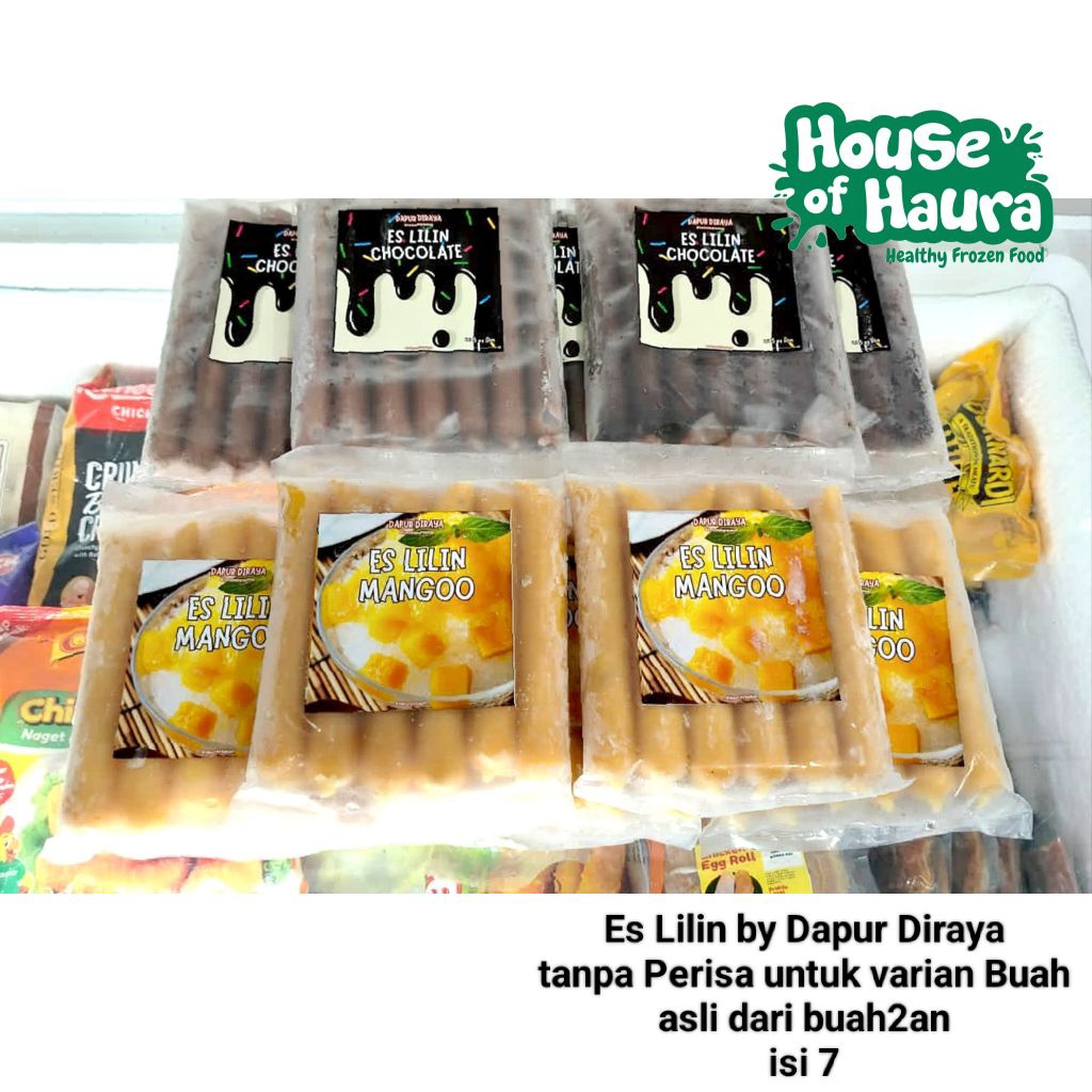 Es Lilin tanpa pemanis buatan asli dari buah buahan