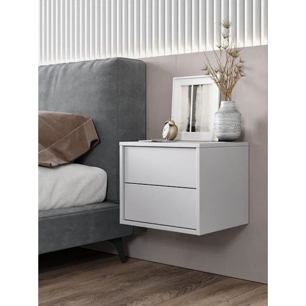 nakas Minimalis gantung nakas bedside 2laci