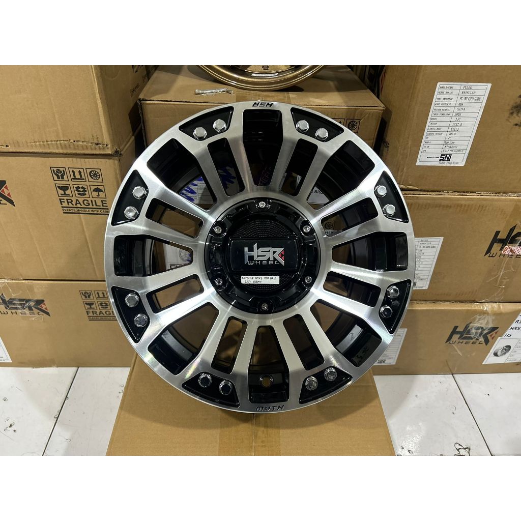 Velg R14 Velg Mobil Racing Hsr Myth 05 Ring 14 Cocok Untuk New Carry Avanza Granmax