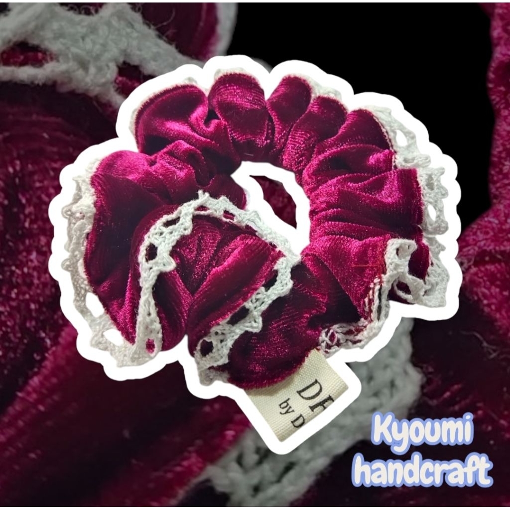 SCRUNCHIE/IKAT RAMBUT/CEPOL HIJAB/SCRUNCHIE BLUDRU