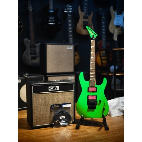 Bundling Paket Complete Guitar Electric Jackson Dinky DK II XR HH Original Made in Indonesia