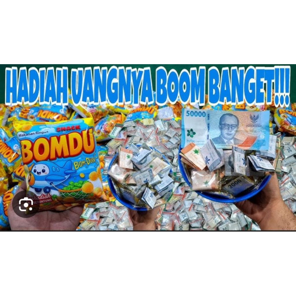 ciki berhadiah uang tunai bomdu baru baca deskripsi 5 pcs