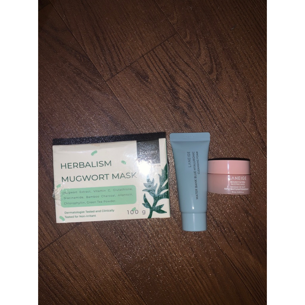 preloved take all skincare laneige