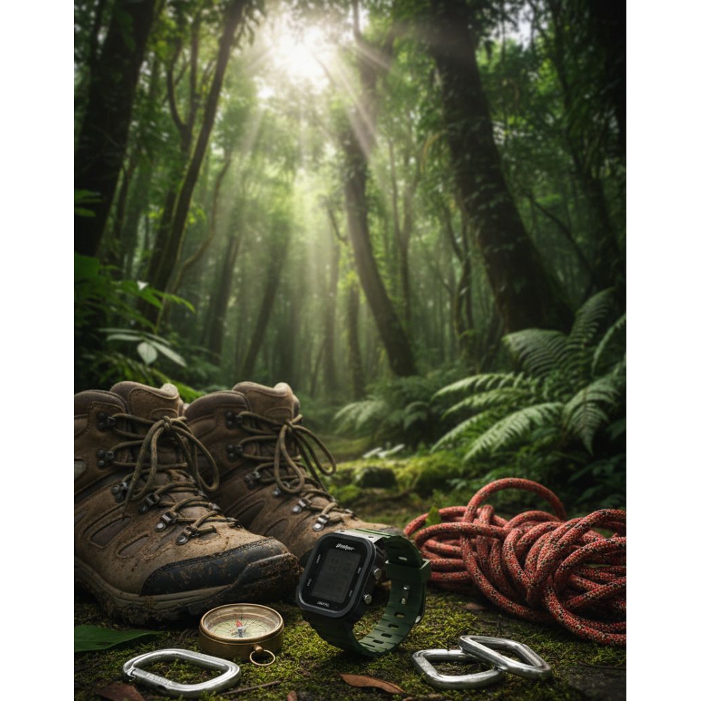 jam tangan pria baywatch 2385 digital