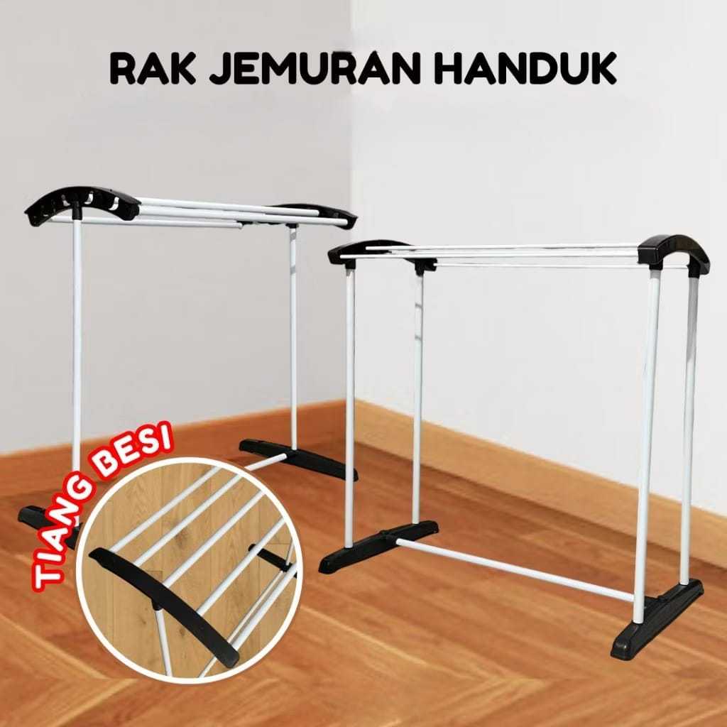 [HZ] - Rak Jemuran Handuk PXTON / Jemuran Handuk Portable / Jemuran Handuk / Jemuran Pakaian / Jemur