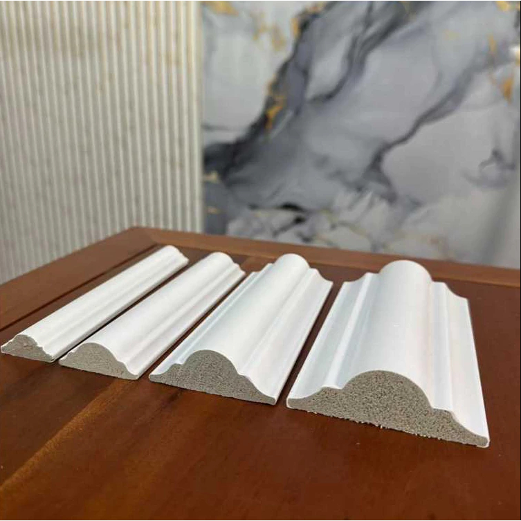 Oliver Syahdu 20 Pcs - Molding Dinding Pvc Lebar 4Cm X 3Meter Harga /List Molding Pvc