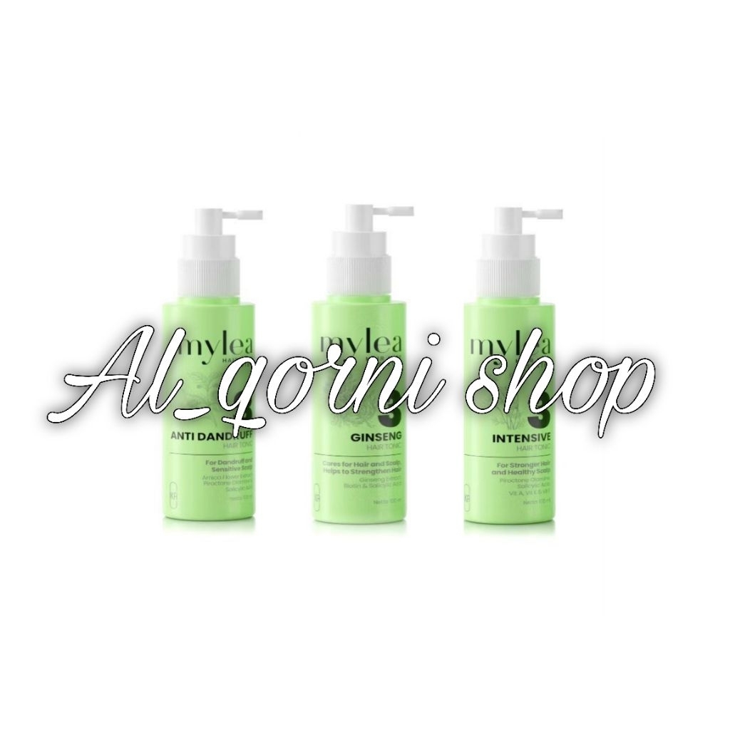 Mylea Green Tonic 100ml Hair Tonic Rambut Rontok dan Ketombe / Perawatan Rambut Rontok dan Ketombe I