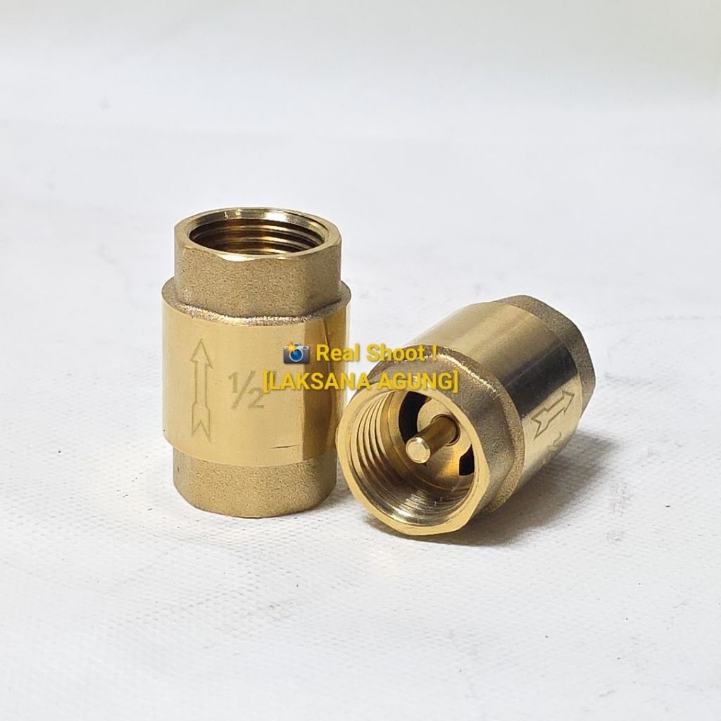 [1/2"] Klep pompa kuningan 1/2" inch | Tusen Klep pompa air 1/2" inch