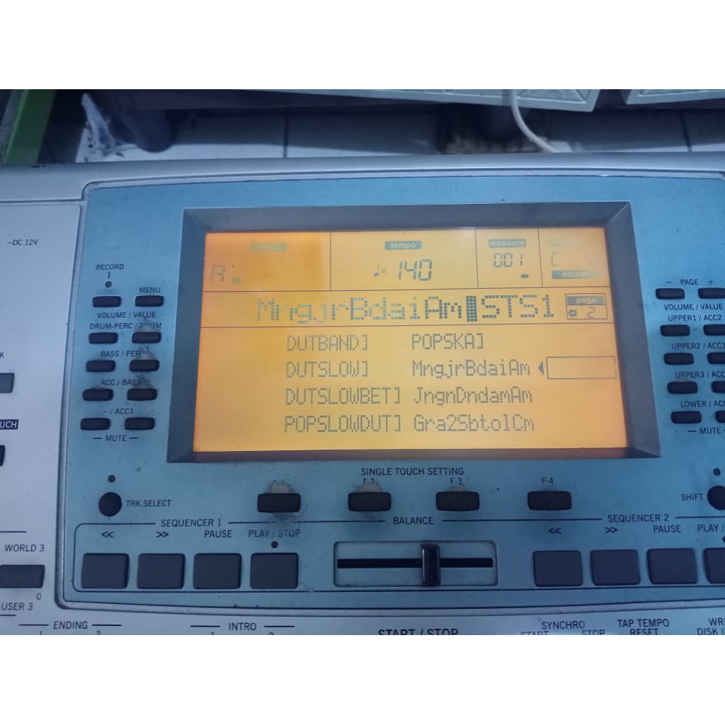 keyboard KORG pa 50 flashdisk normal