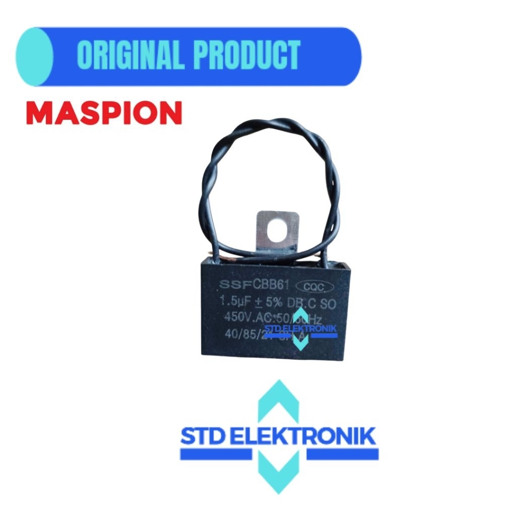 Capasitor kipas angin MASPION - kapasitor Maspion kipas angin maspion duduk ,gantung semua tipe