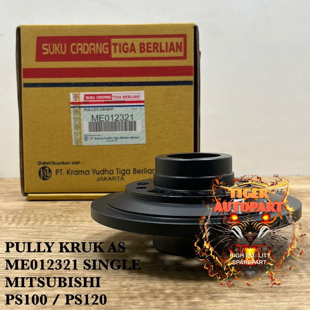 PULY PULLY CRANKSHAFT KRUK AS SINGLE MITSUBISHI PS100 PS120 PS 100 120 TURBO CANTER ME012321 PULI PU