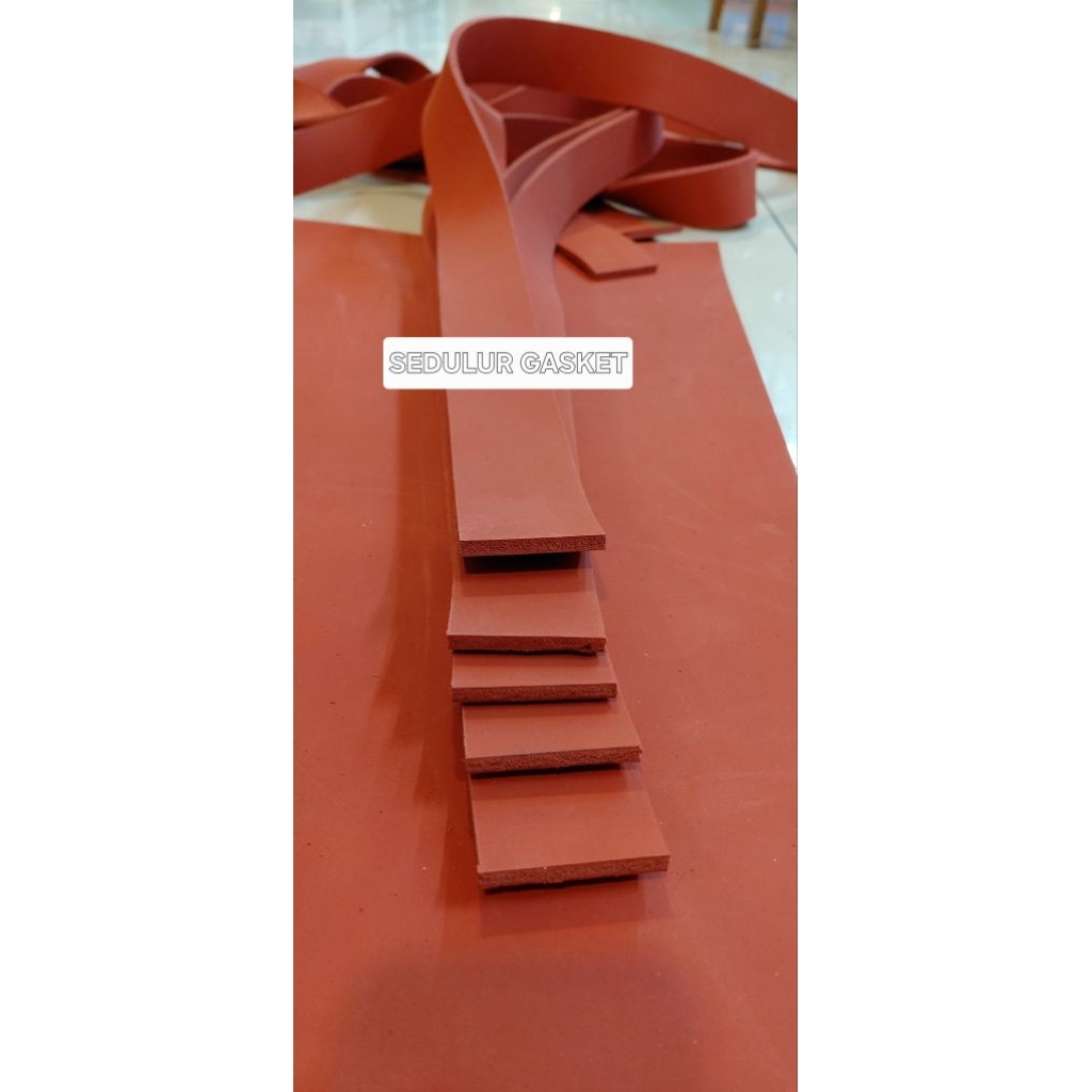 sponge silicon rubber strif ( 5mm × 50mm × 1mtr )