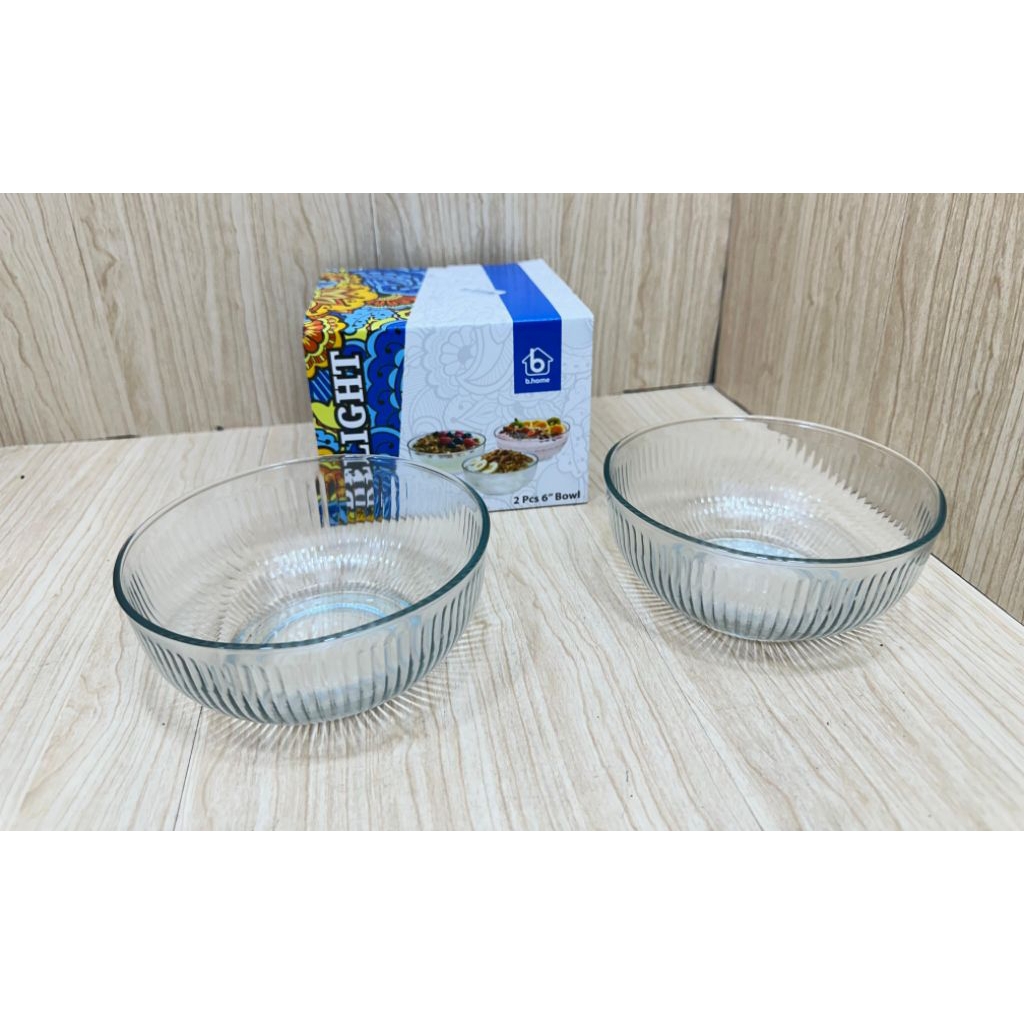 Mangkok Kaca Delight Medium Bowl Gelas Kaca Serbaguna