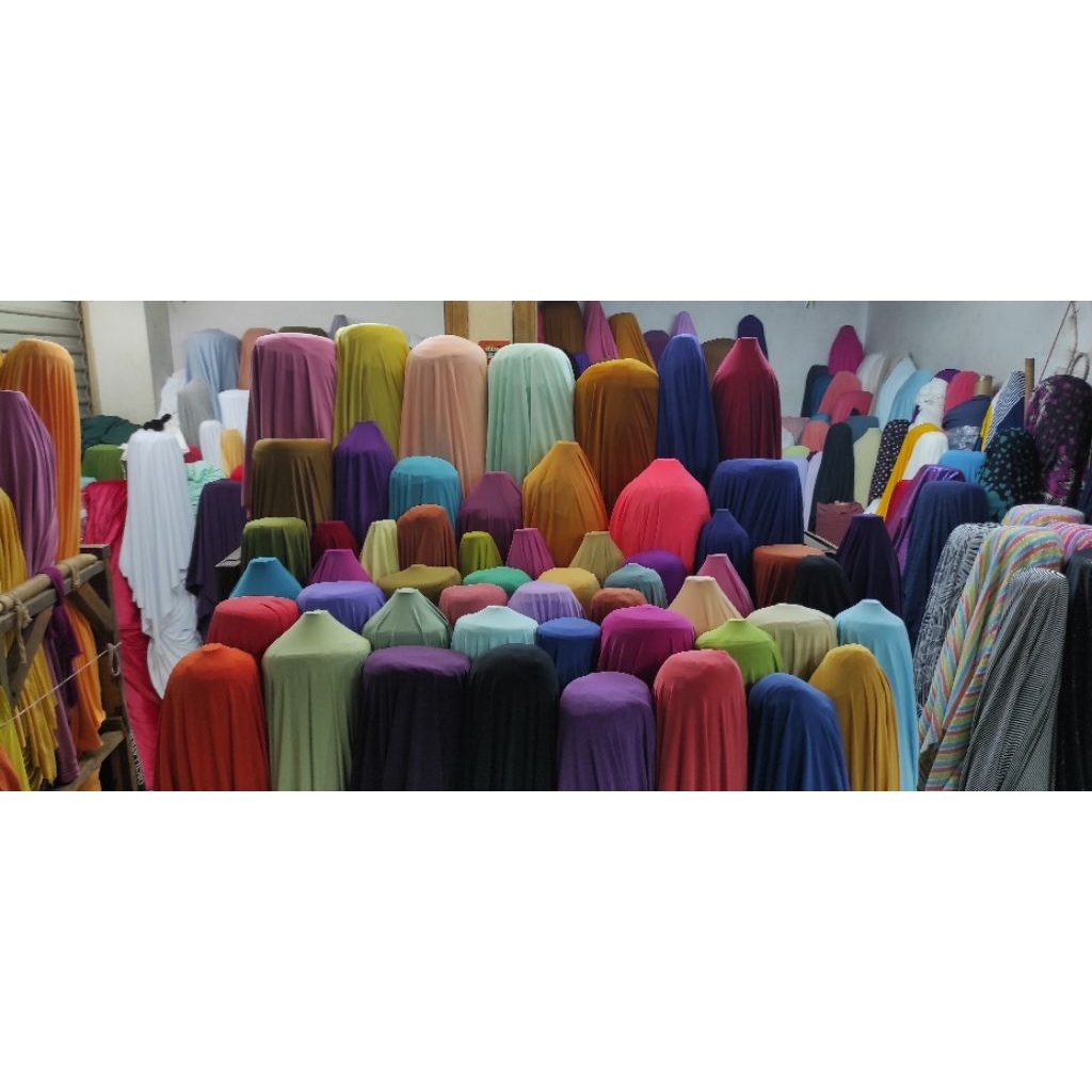 Kain Jersey Korea Premium / Spandex Jersey ITY / Kain Jersey Polos Premium / Spandek Jersey Murah