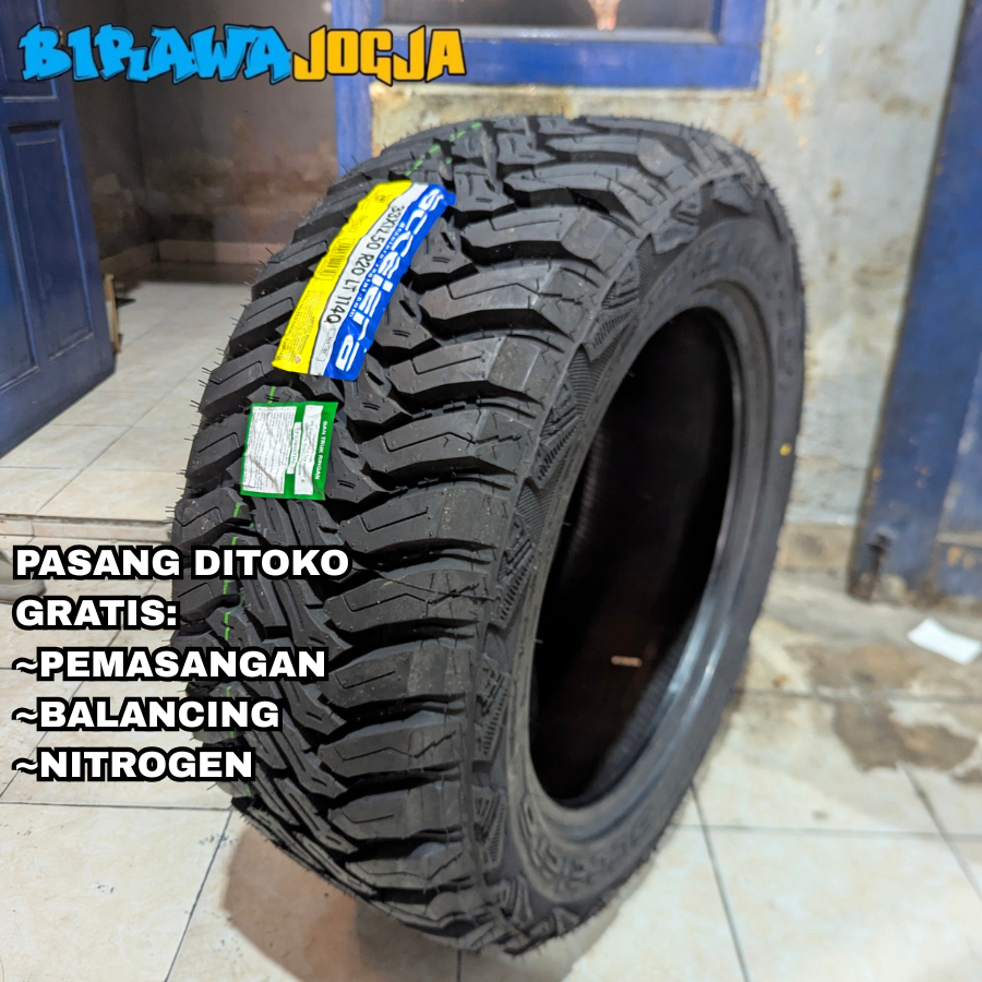 BAN MOBIL OFFROAD RING 20 33X12,5 R20 ACCELERA MT BAN RUBICON, HILUX, RANGER OFFROAD M T RING 20