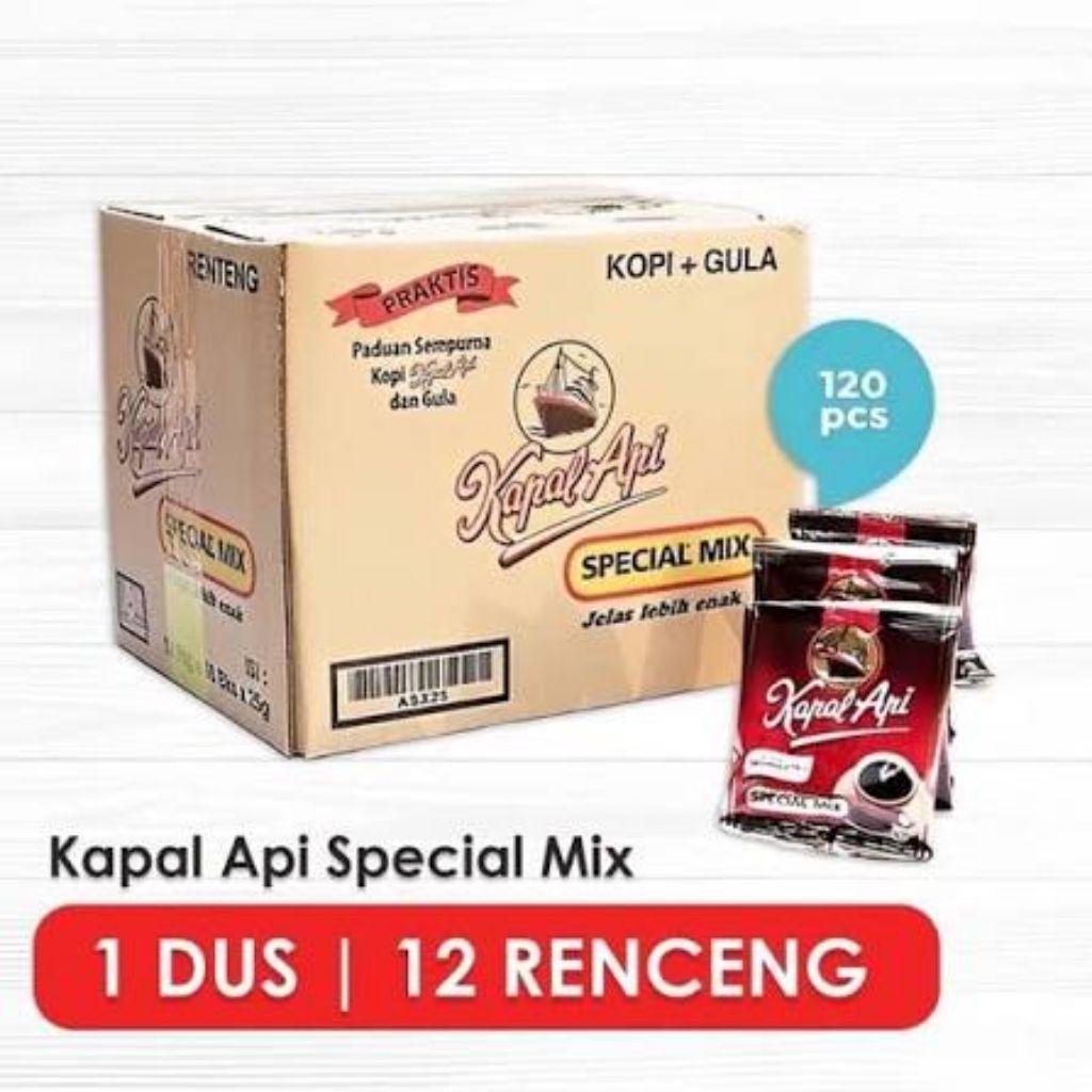 Kapal Api Kopi Spesial Mix Dus