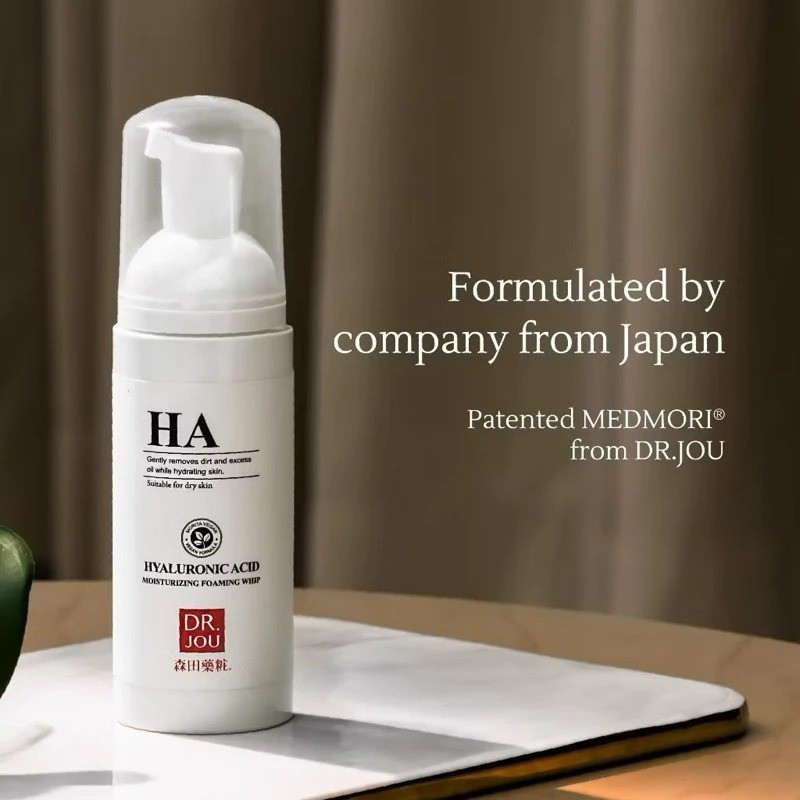 DR. JOU - HA Moisturizing Foaming Whip | Gentle Cleansing Whip