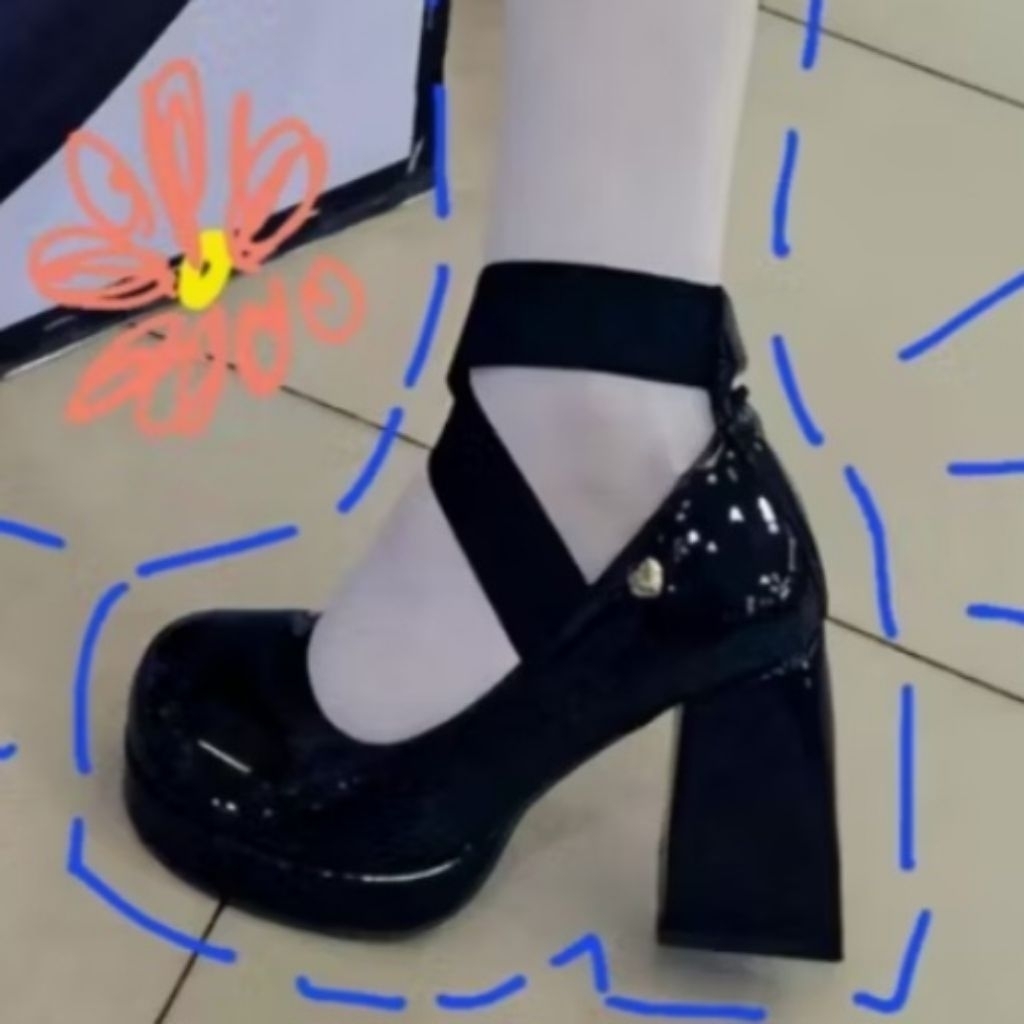 PRELOVED SEPATU LOLITA, SEPATU PLATFORM